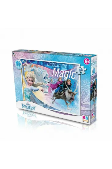 FRZ709 Frozen 50 Parça Çocuk Puzzle -KS Puzzle FRZ709 Frozen 50 Parça Çocuk Puzzle -KS Puzzle