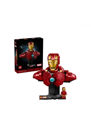 76327 Lego Marvel Iron Man MK4 Büstü 436 parça +18 yaş 76327 Lego Marvel Iron Man MK4 Büstü 436 parça +18 yaş