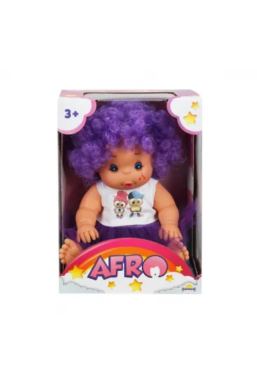 20040 Afro Kıvırcık Saçlı Bebek 23 cm -Sunman 20040 Afro Kıvırcık Saçlı Bebek 23 cm -Sunman