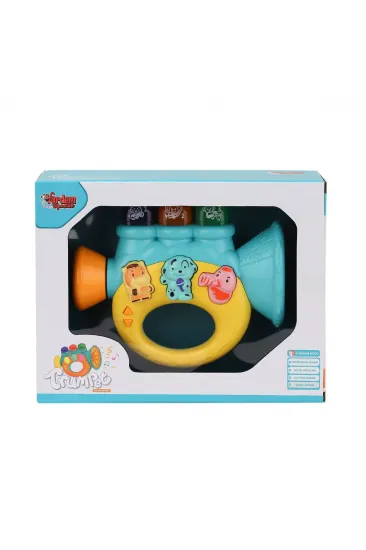 JLG-855-37A Işıklı ve Müzikli Trompet Bebek Pianosu -Vardem Oyuncak JLG-855-37A Işıklı ve Müzikli Trompet Bebek Pianosu -Vardem Oyuncak