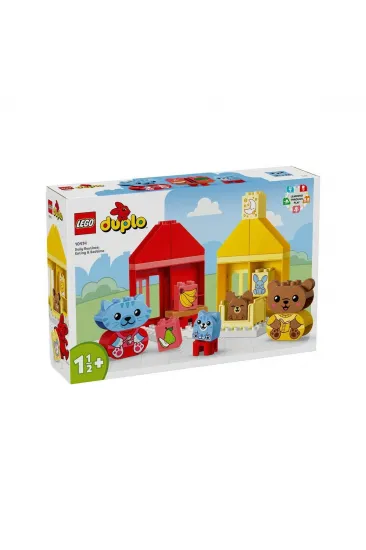 10414 Lego Duplo Günlük Rutinlerim: Yemek ve Uyku Zamanı 28 parça +1,5 yaş 10414 Lego Duplo Günlük Rutinlerim: Yemek ve Uyku Zamanı 28 parça +1,5 yaş