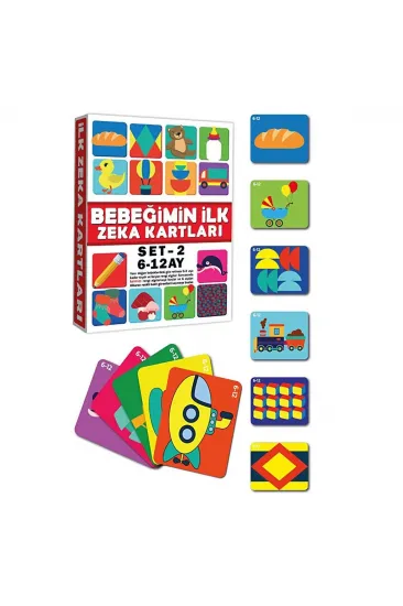 2205 EĞİTİCİ KARTLAR 6-12 AY ZEKA KARTLARI 2205 EĞİTİCİ KARTLAR 6-12 AY ZEKA KARTLARI