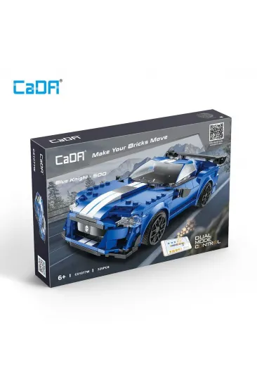 C51077W Cada Blue Knight Blok Seti 325 Parça -Vagon life C51077W Cada Blue Knight Blok Seti 325 Parça -Vagon life