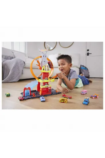 HKX41 Hot Wheels Çember Pistli İftaiye İstasyonu HKX41 Hot Wheels Çember Pistli İftaiye İstasyonu