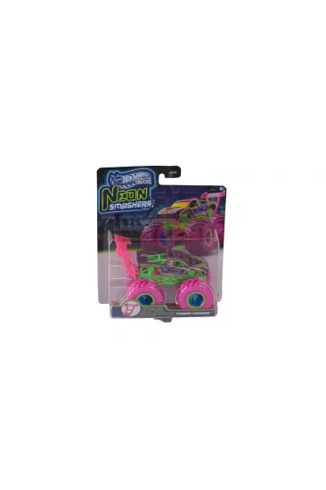 JMV39 Hot Wheels Monster Trucks Neon Smashers Araç Serisi