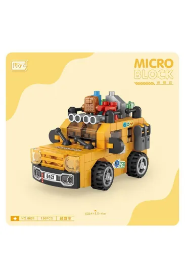 LZ8621 LOZ Araba Blok Seti Mini Poşet -Vagon life LZ8621 LOZ Araba Blok Seti Mini Poşet -Vagon life