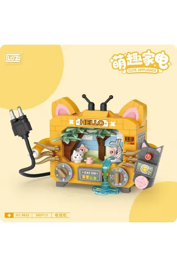 LZ-8822 LOZ TELEVİZYON MODEL 360 PARÇA BLOCK OYUNCAK LZ-8822 LOZ TELEVİZYON MODEL 360 PARÇA BLOCK OYUNCAK