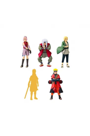PMI/NSH2040S NARUTO 5Lİ KOLEKSİYON FİGÜR SETİ ASORTİ