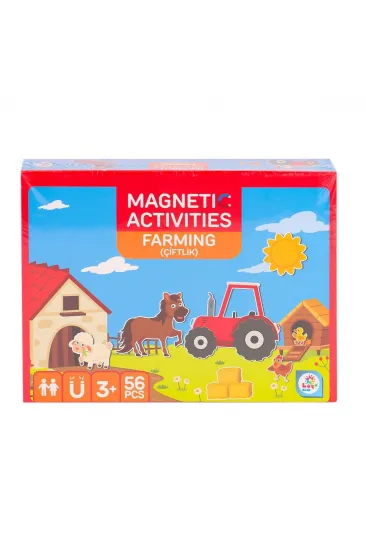 LC7984 Manyetik Aktivite Çiftlik -Laçokids LC7984 Manyetik Aktivite Çiftlik -Laçokids