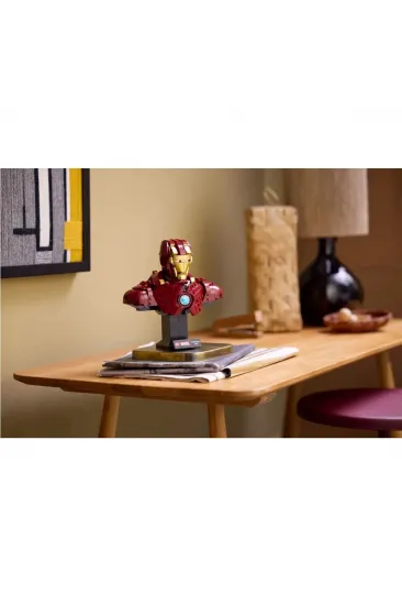 76327 Lego Marvel Iron Man MK4 Büstü 436 parça +18 yaş 76327 Lego Marvel Iron Man MK4 Büstü 436 parça +18 yaş