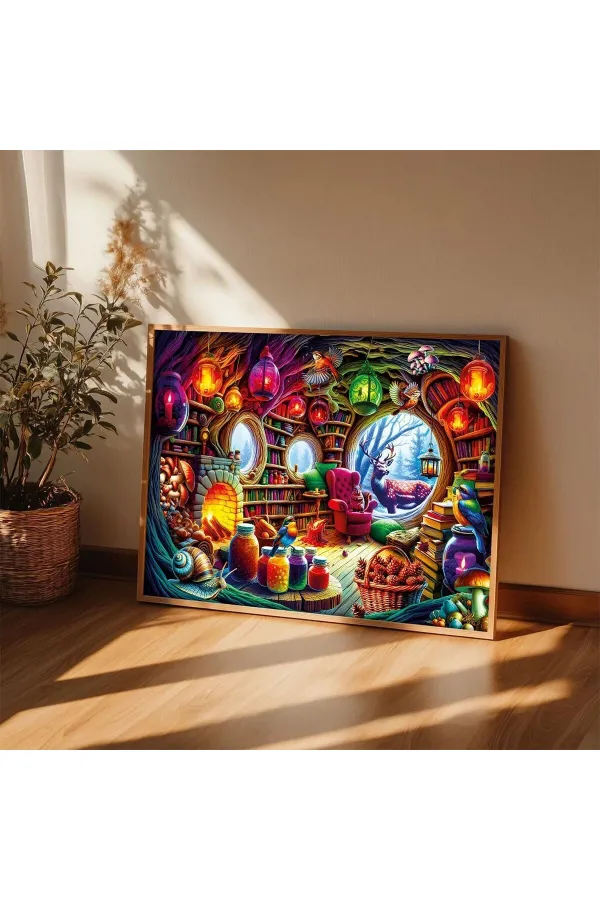 20826 PUZZLE 1000 Mystical House in the Forest