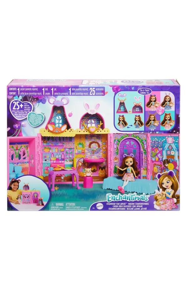 HXL53 Enchantimals Ana Karakter Bebekler Evi HXL53 Enchantimals Ana Karakter Bebekler Evi