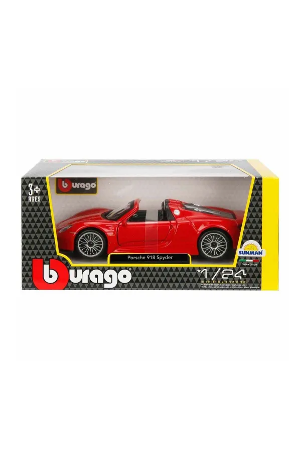 21076 1:24 Porsche 918 Spyder Model Araba -Sunman 21076 1:24 Porsche 918 Spyder Model Araba -Sunman