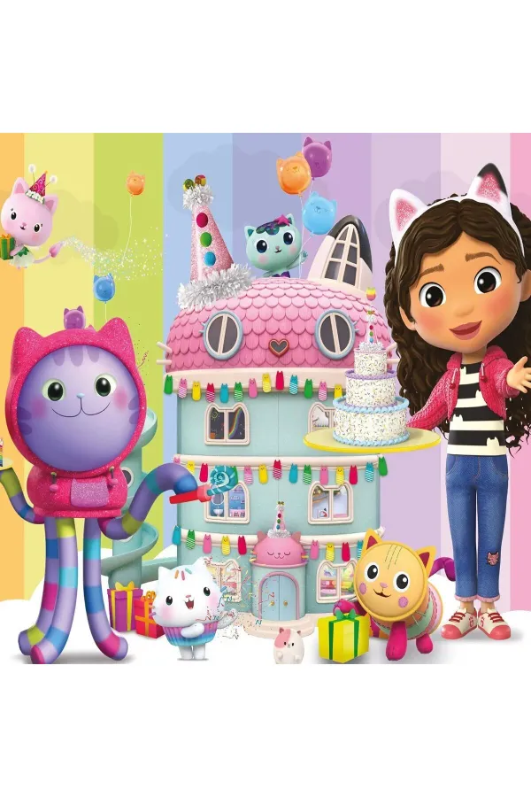 GB 709 GABBYS DOLLHOUSE PUZZLE 50 PRÇ GB 709 GABBYS DOLLHOUSE PUZZLE 50 PRÇ