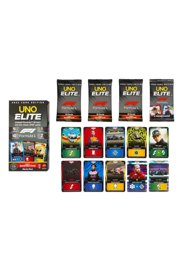 JLV42 UNO Elite F1 Kartlar - Başlangıç Paketi JLV42 UNO Elite F1 Kartlar - Başlangıç Paketi