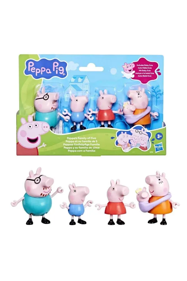 G0506 Peppa Pig ve Ailesi 5li Figür Seti +3 yaş G0506 Peppa Pig ve Ailesi 5li Figür Seti +3 yaş