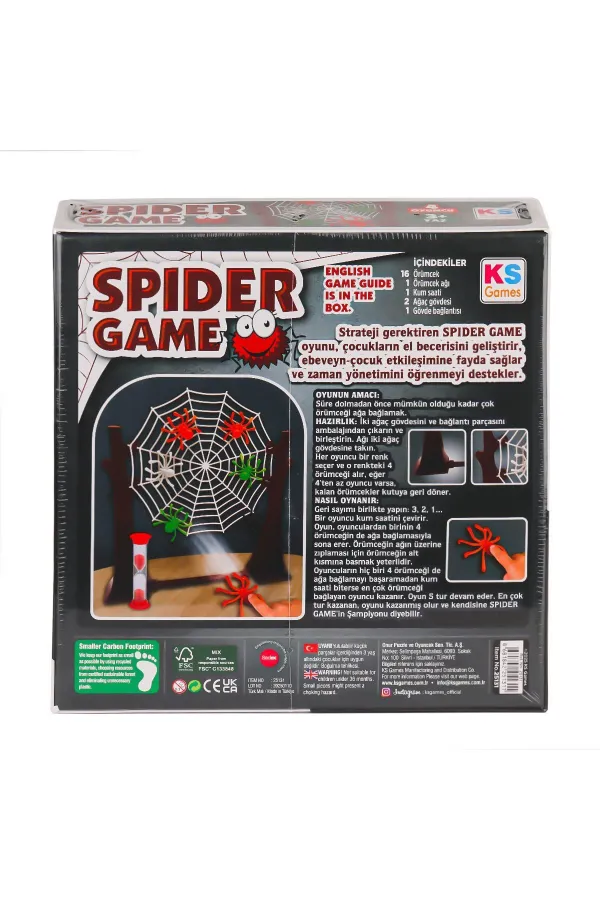 25131 Spider Game TR-ENG -KS Games 25131 Spider Game TR-ENG -KS Games