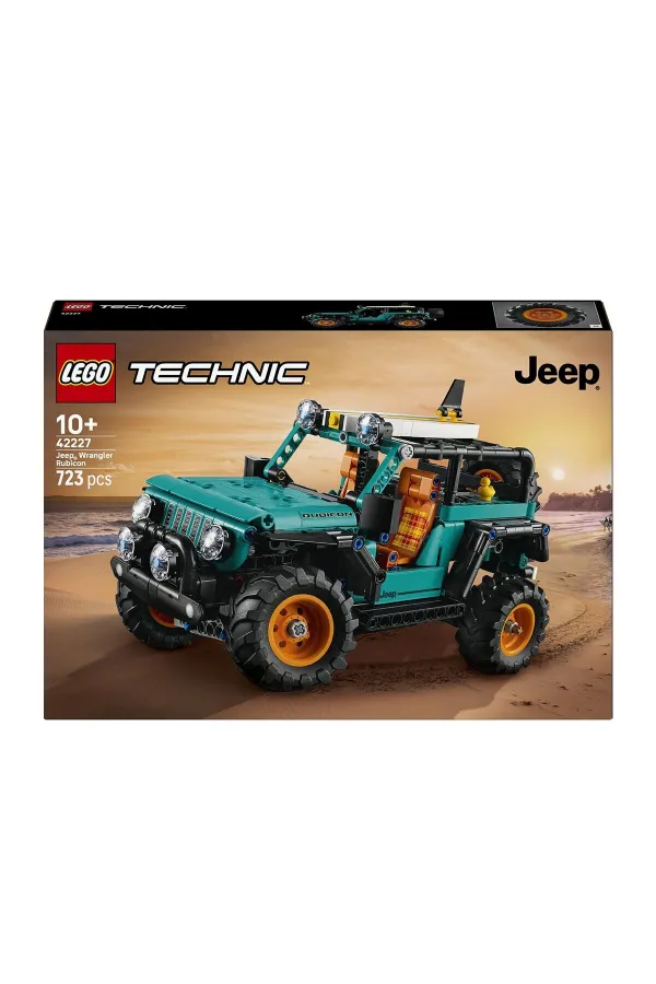 42227 Lego Technic Jeep Wrangler Rubicon SUV 723 parça +10 yaş 42227 Lego Technic Jeep Wrangler Rubicon SUV 723 parça +10 yaş