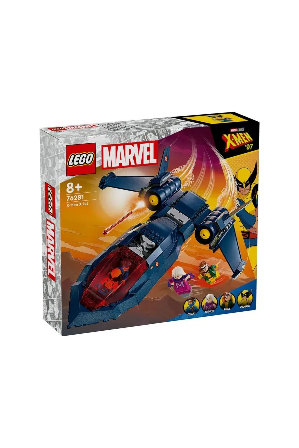 76281 Lego Marvel X-Men X-Jet 359 parça +8 yaş