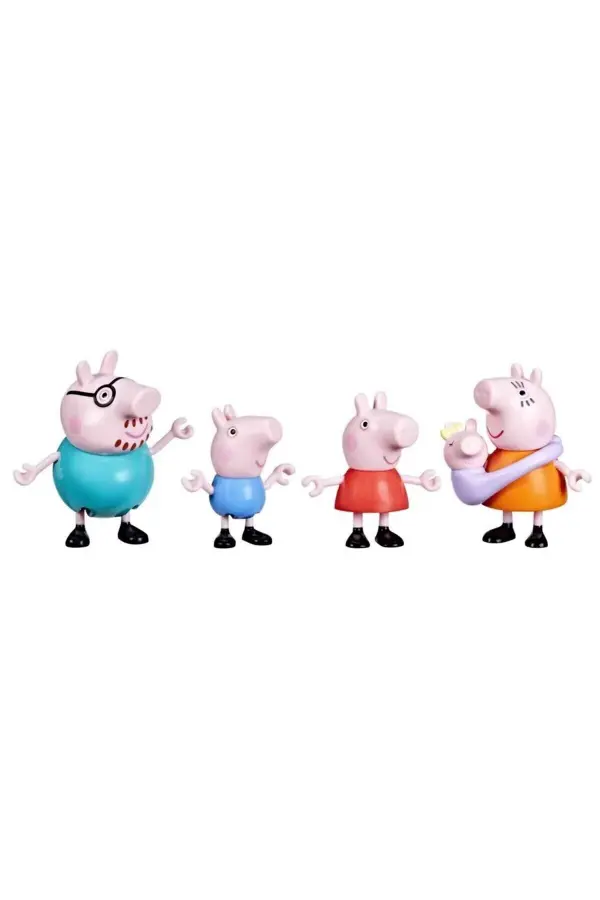 G0506 Peppa Pig ve Ailesi 5li Figür Seti +3 yaş G0506 Peppa Pig ve Ailesi 5li Figür Seti +3 yaş