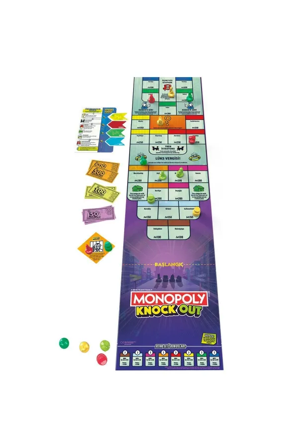 F8995 Monopoly Knockout F8995 Monopoly Knockout