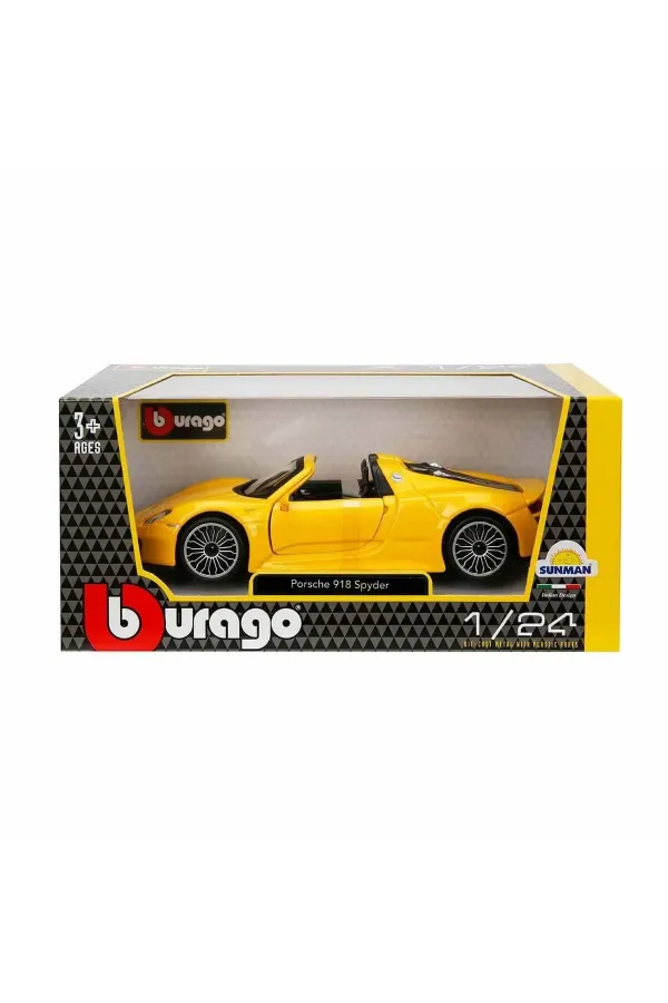 21076 1:24 Porsche 918 Spyder Model Araba -Sunman 21076 1:24 Porsche 918 Spyder Model Araba -Sunman