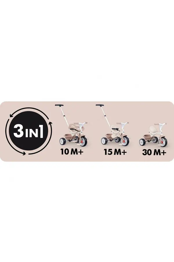 7600740418 Be Move Comfort Tricycle Beige 7600740418 Be Move Comfort Tricycle Beige