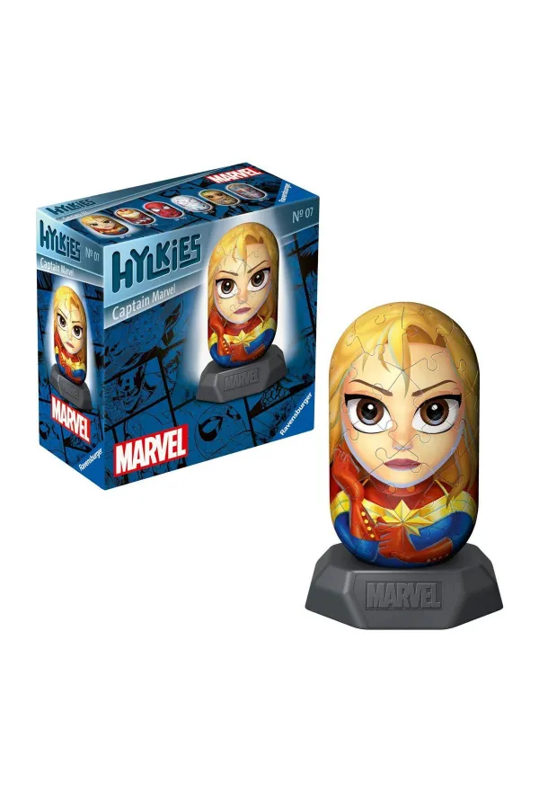 011569 Hylkies Marvel - Captain Marvel 54 parça Puzzle - No:07 - Ravensburger 011569 Hylkies Marvel - Captain Marvel 54 parça Puzzle - No:07 - Ravensburger