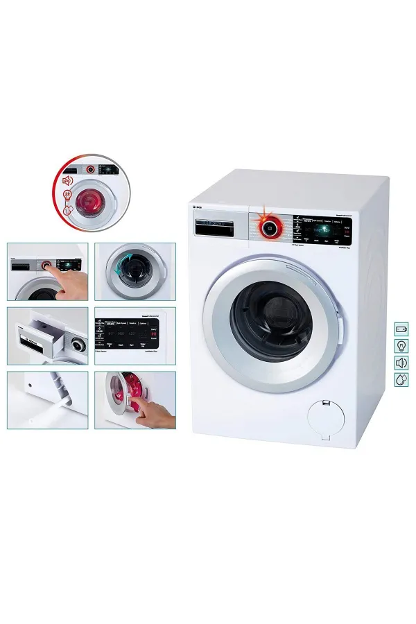 9213 Bosch Oyuncak Sesli Işıklı Çamaşır Makinesi 9213 Bosch Oyuncak Sesli Işıklı Çamaşır Makinesi
