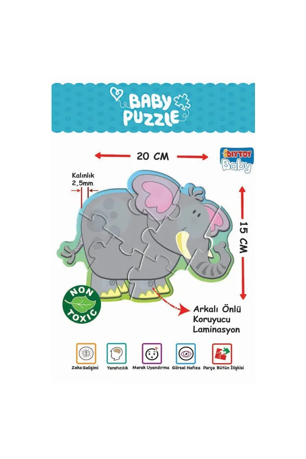 1703 BABY PUZZLE BENİM İLK HAYVANLAR PUZZLEM 1703 BABY PUZZLE BENİM İLK HAYVANLAR PUZZLEM