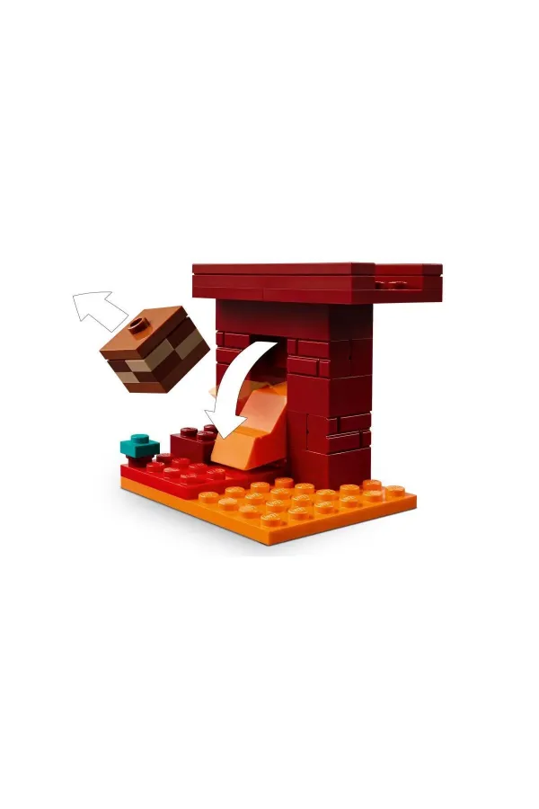 21266 Lego Minecraft Nether Lav Savaşı 99 parça +6 yaş 21266 Lego Minecraft Nether Lav Savaşı 99 parça +6 yaş