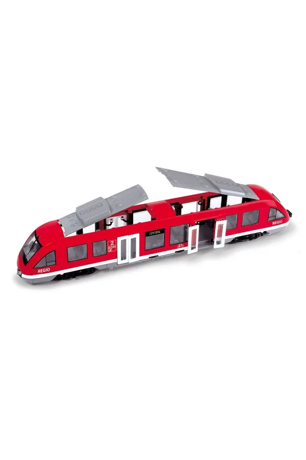 203748002 Dickie City Train
free wheel interior opening doors and roof 1 43