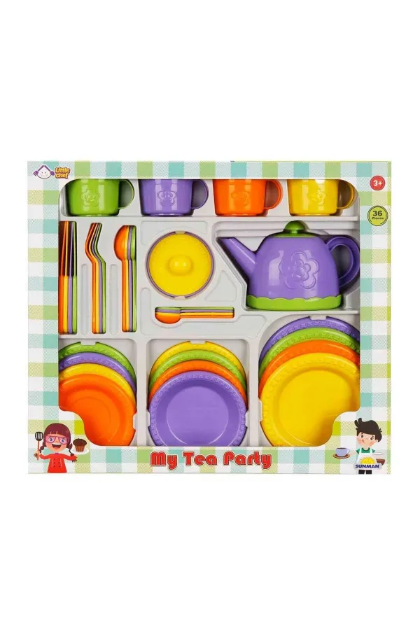 4682 Little Chef Çay Seti 36 Parça -Sunman 4682 Little Chef Çay Seti 36 Parça -Sunman
