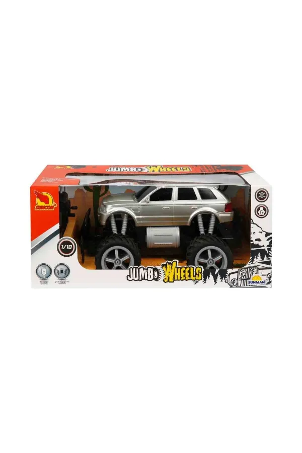 80012 1:18 Uzaktan Kumandalı Jumbo Wheels Usb Şarjlı Araba 80012 1:18 Uzaktan Kumandalı Jumbo Wheels Usb Şarjlı Araba
