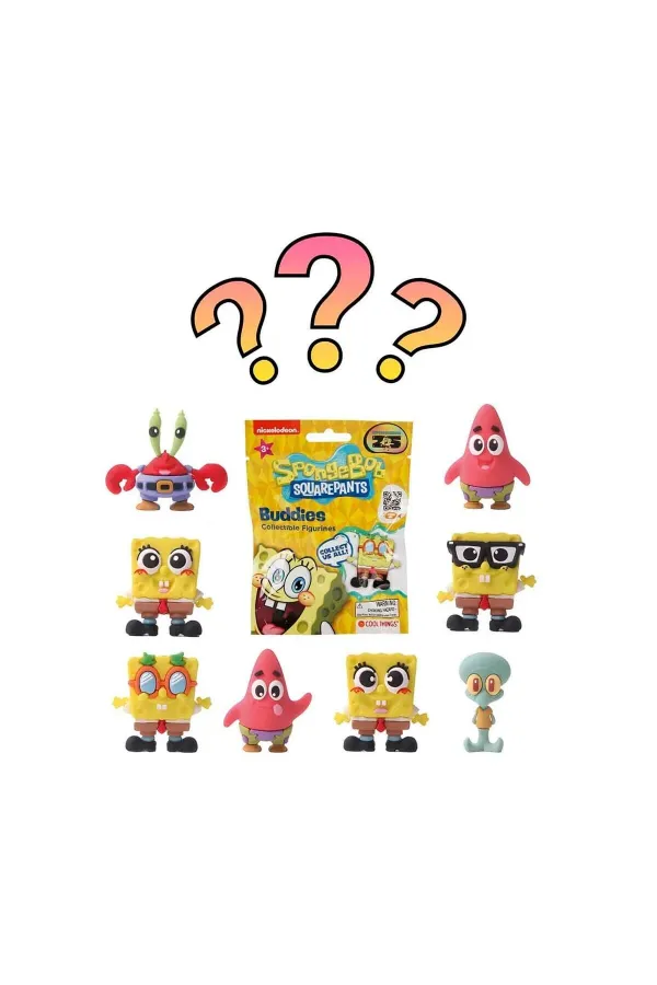 20347 SUN-ITG-CLT-3D FİGÜR SPONGEBOB BUDDIES SÜRPRİZ PAKET SBOB 36D