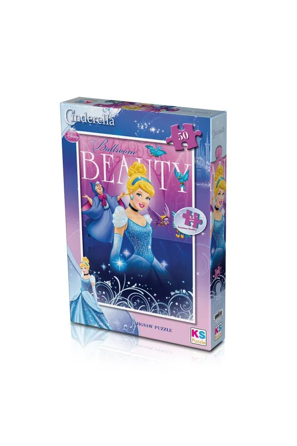 CRL709 KS, Cinderella 50 Parça Çocuk Puzzle CRL709 KS, Cinderella 50 Parça Çocuk Puzzle