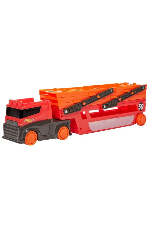 GHR48 Hot Wheels Mega Tır (Kırmızı-Turuncu) GHR48 Hot Wheels Mega Tır (Kırmızı-Turuncu)