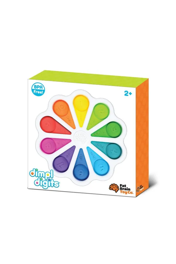 TFB275 Fat Brain Toys, Dimpl Rakamlı Duyu Düğmeleri TFB275 Fat Brain Toys, Dimpl Rakamlı Duyu Düğmeleri