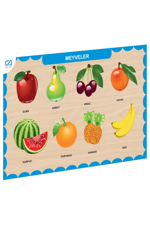 CAAHS-3206 CA GAMES AHŞAP MEYVELER BUL-TAK CAAHS-3206 CA GAMES AHŞAP MEYVELER BUL-TAK