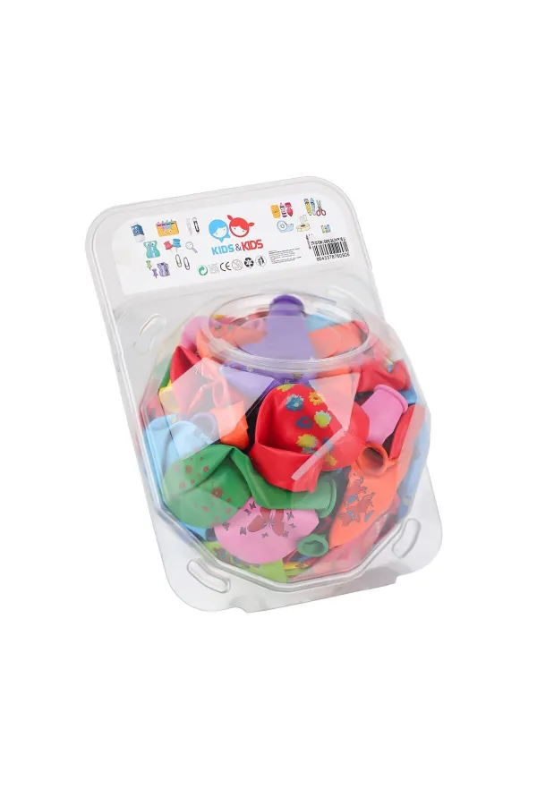 STR-133 Renkli Baskılı Balon 100lü