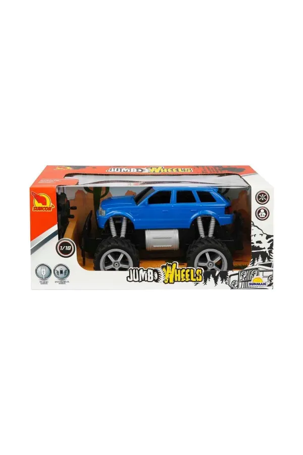 80012 1:18 Uzaktan Kumandalı Jumbo Wheels Usb Şarjlı Araba 80012 1:18 Uzaktan Kumandalı Jumbo Wheels Usb Şarjlı Araba