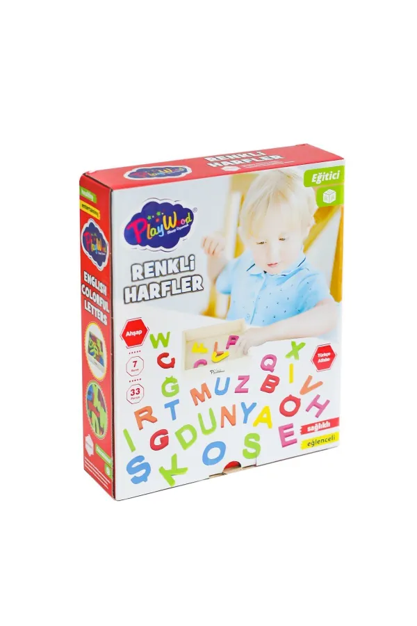 ONY-402 Ahşap Renkli Harfler 33 Parça -Onyıl Oyuncak ONY-402 Ahşap Renkli Harfler 33 Parça -Onyıl Oyuncak