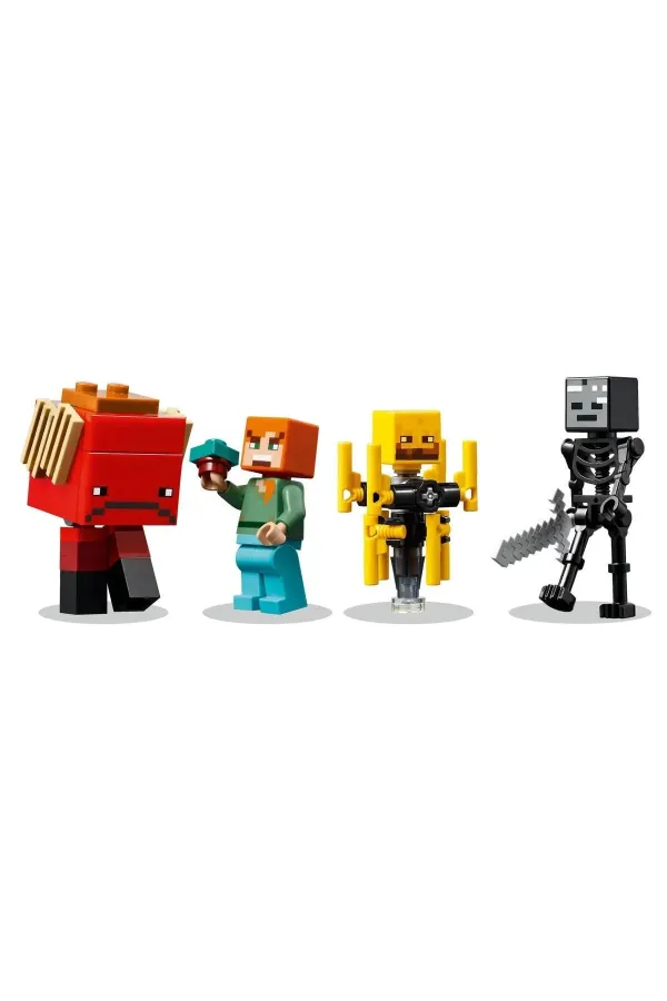 21266 Lego Minecraft Nether Lav Savaşı 99 parça +6 yaş 21266 Lego Minecraft Nether Lav Savaşı 99 parça +6 yaş