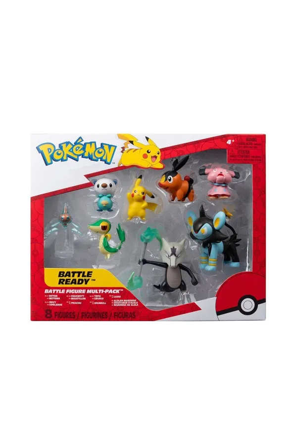 POK PKW2542 B Pokemon Battle 8li Figür Seti POK PKW2542 B Pokemon Battle 8li Figür Seti