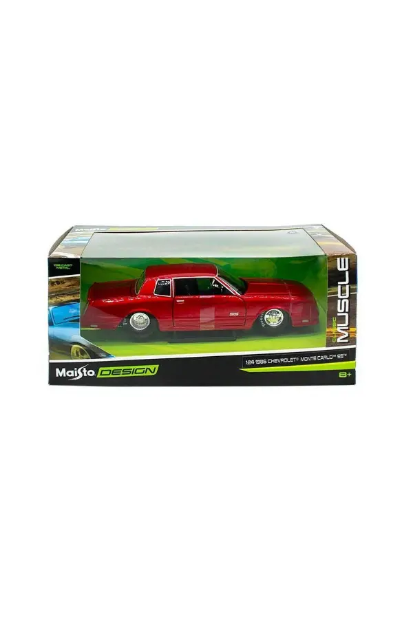 MAY 32530 1:24 1986 Chevrolet Monte Carlo SS -Necotoys MAY 32530 1:24 1986 Chevrolet Monte Carlo SS -Necotoys