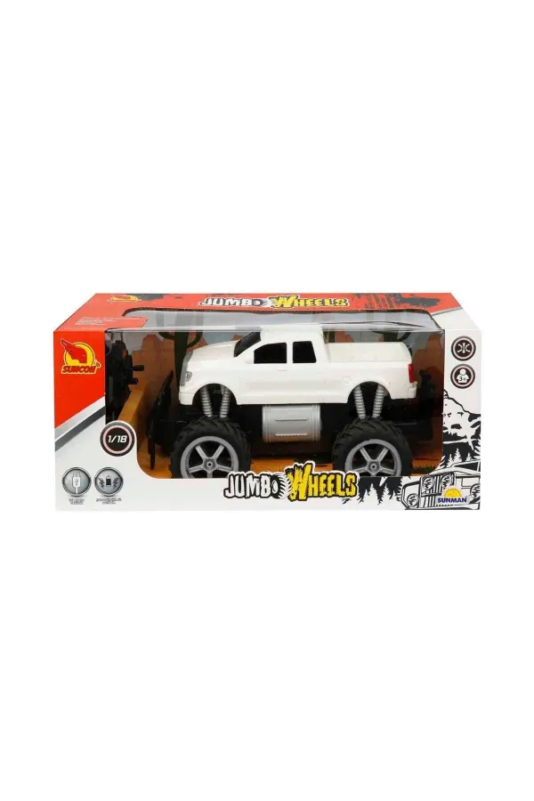 80012 1:18 Uzaktan Kumandalı Jumbo Wheels Usb Şarjlı Araba 80012 1:18 Uzaktan Kumandalı Jumbo Wheels Usb Şarjlı Araba