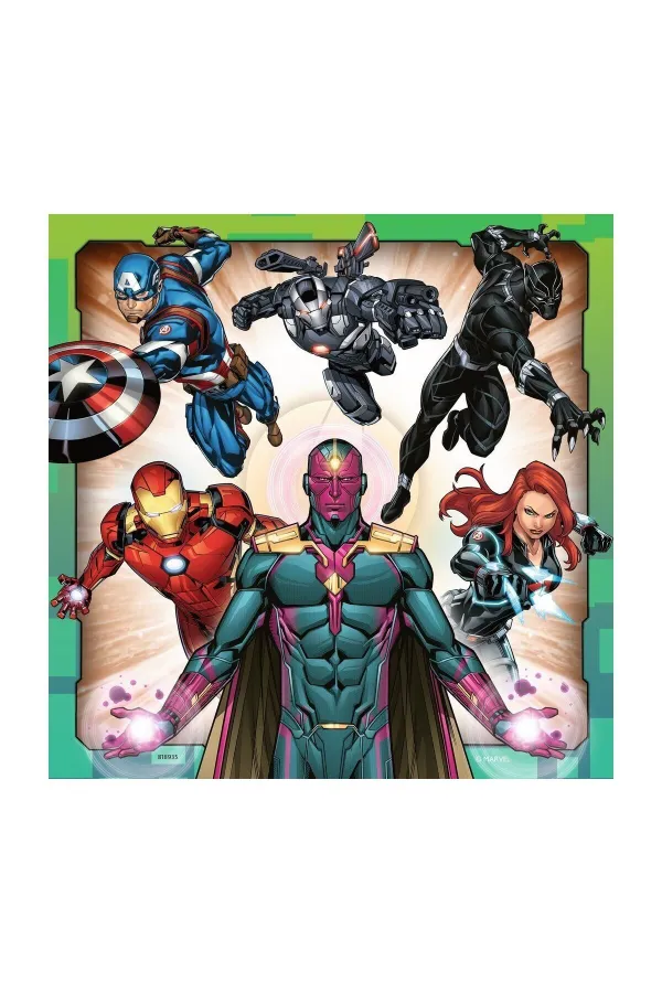 80403 Marvel Avengers 3x49 parça Ravensburger Puzzle 80403 Marvel Avengers 3x49 parça Ravensburger Puzzle