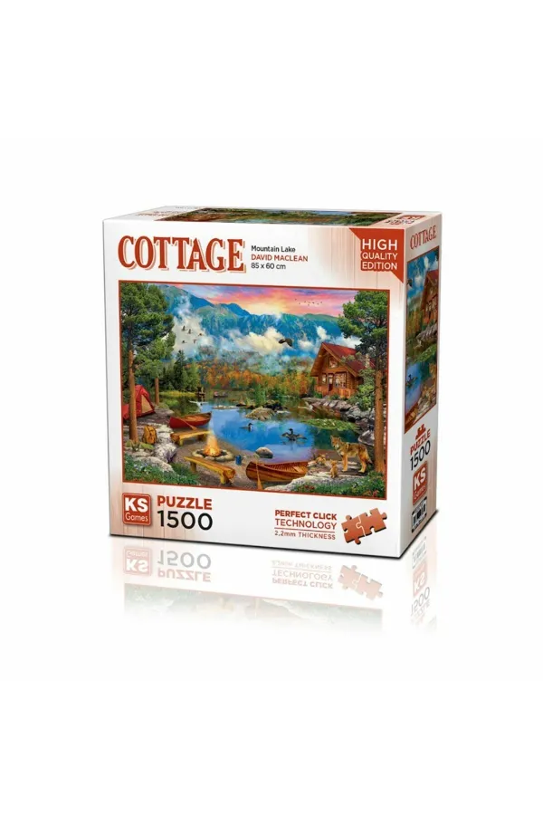 22036 Mountain Lake 1500 Parça Puzzle -KS 22036 Mountain Lake 1500 Parça Puzzle -KS