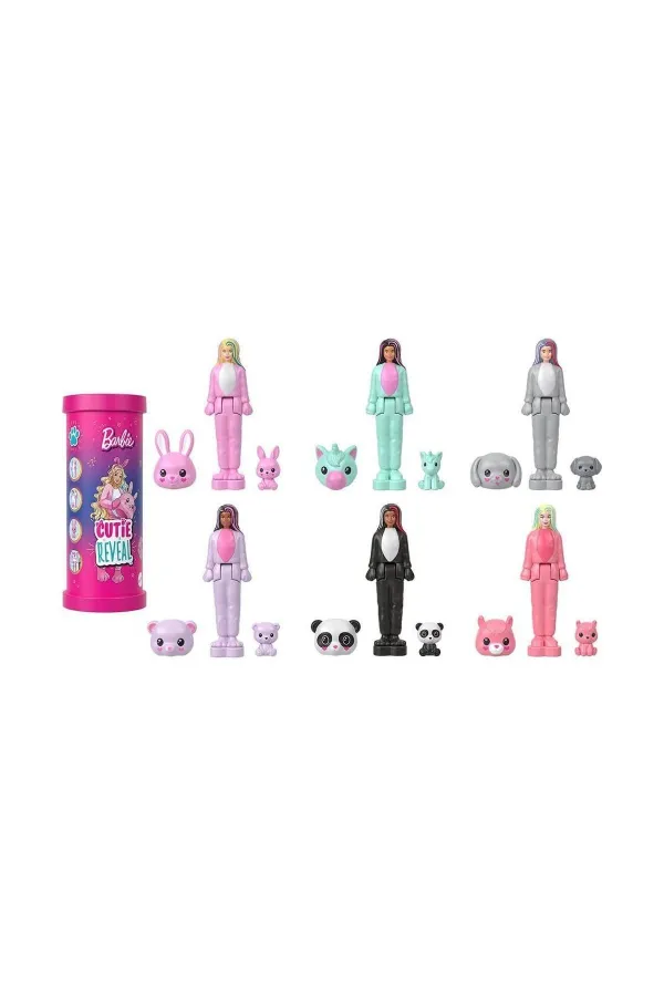 HYM25 Mini Barbieland Cutie Reveal Bebekler HYM25 Mini Barbieland Cutie Reveal Bebekler