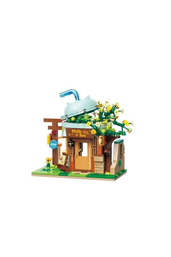 KP-28021 Keeppley Milk Tea Shop Blok Seti -Vagon life KP-28021 Keeppley Milk Tea Shop Blok Seti -Vagon life